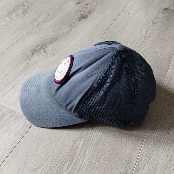 Travis Mathew California Hat Trucker Cap Snapback Blue White Patch Adjustable - Picture 7 of 12